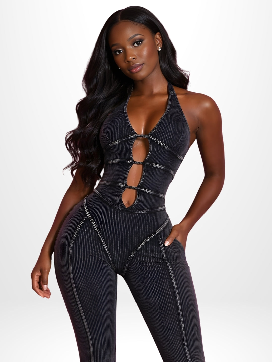 Ribbed Jumpsuit