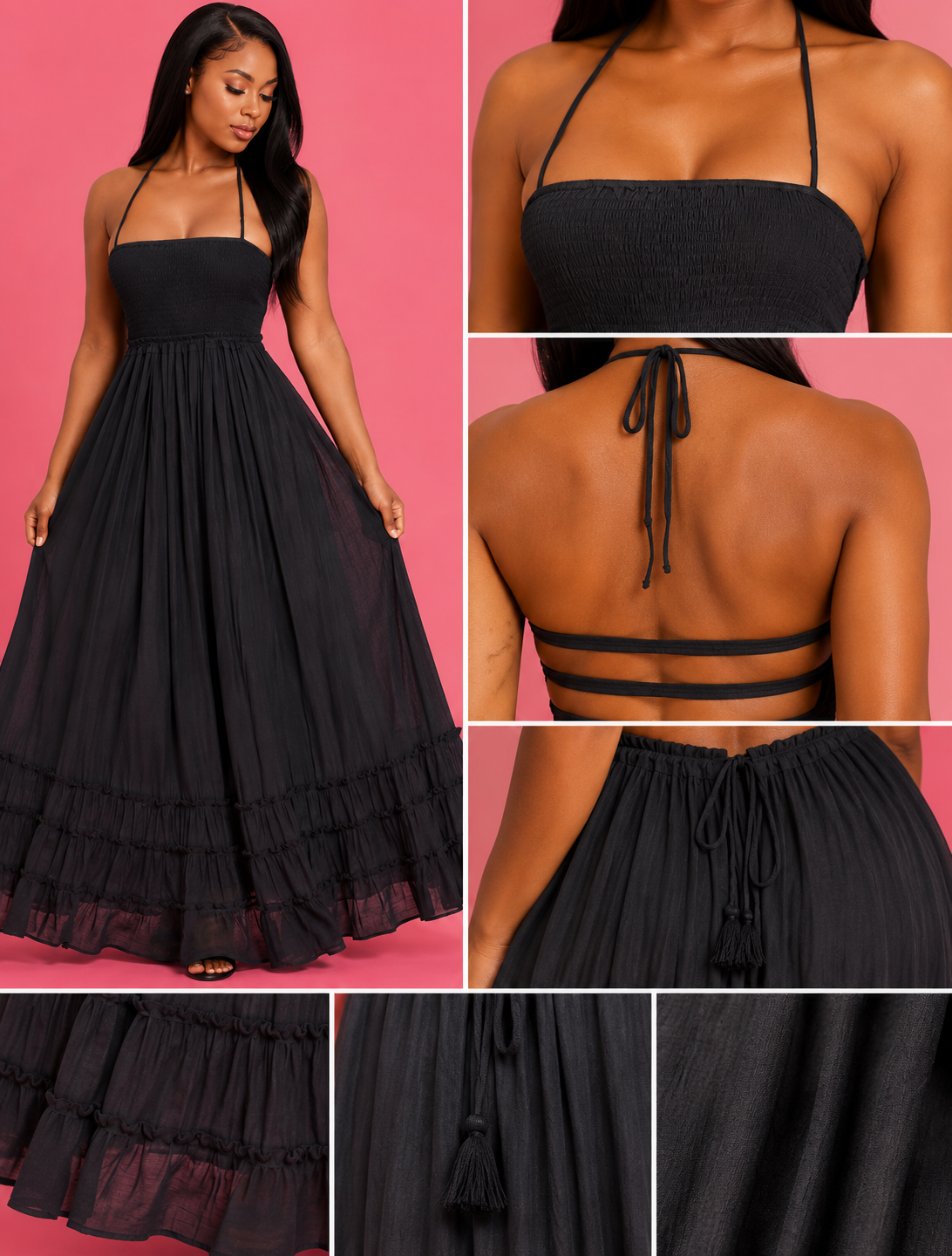 . Midnight Muse Maxi Dress
