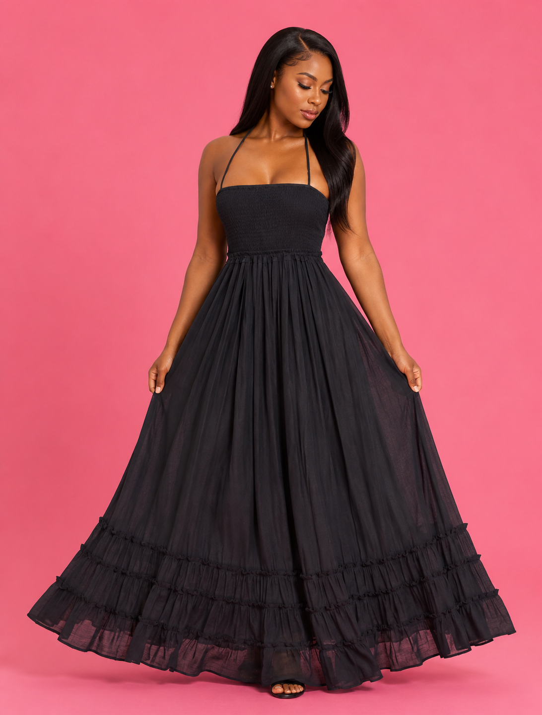 . Midnight Muse Maxi Dress